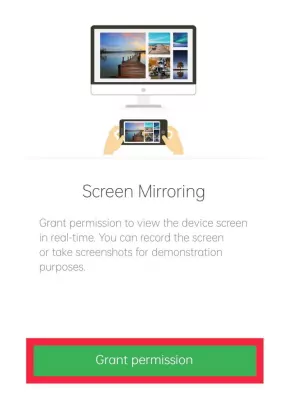 airdroid personal guide screen mirror