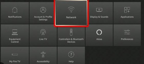 Network in Firestick