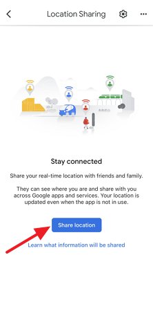 click share location