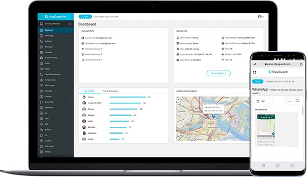 KidsGuard Pro location tracking