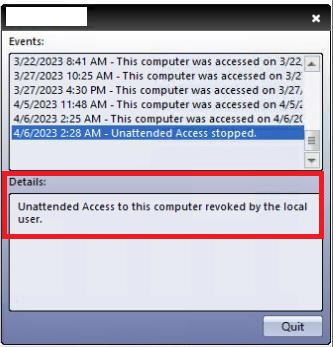 LogMeIn Unattended Access Details