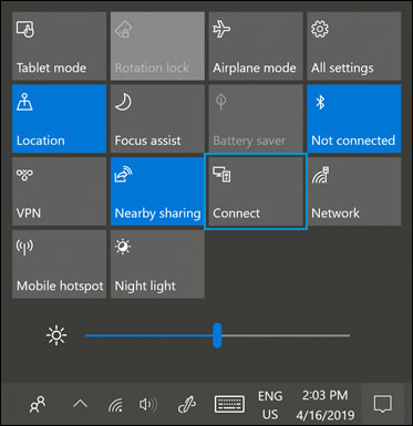 mirror Android to Windows via Miracast