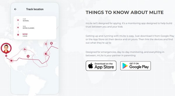 mLite location tracking