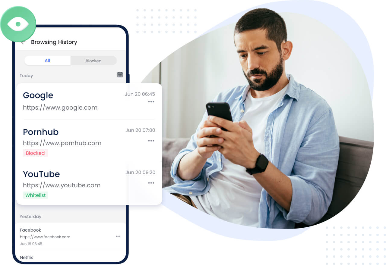 AirDroid Parental Controlは閲覧履歴を監視することができます