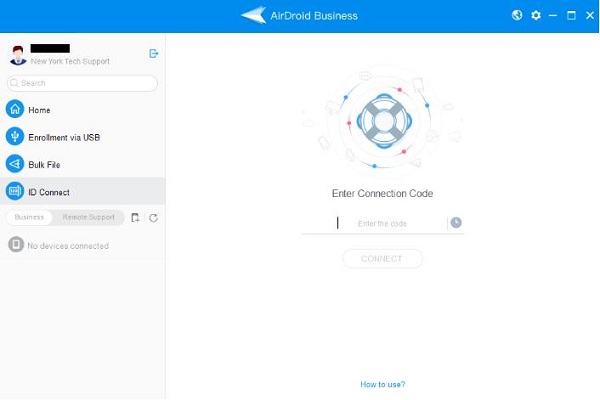 AirDroid Remote Support ID Connect