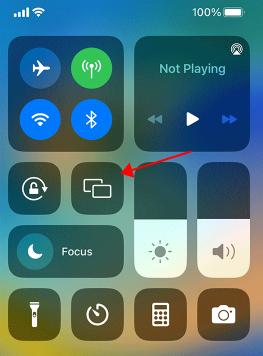 Screen Mirroring on iPhone
