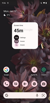 screen time widget