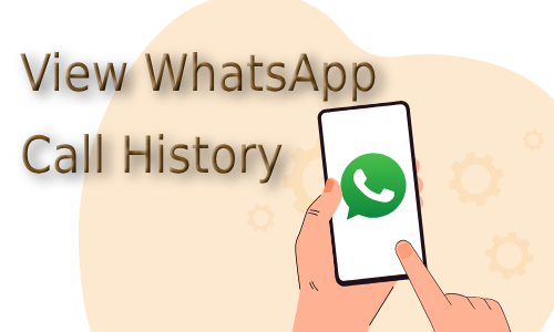 see WhatsApp call history