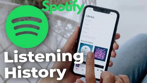 Spotify listening history