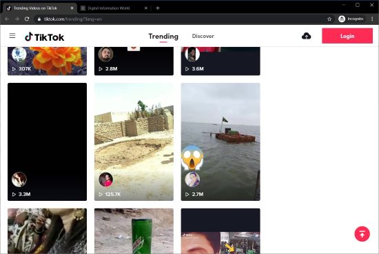 tiktok desktop