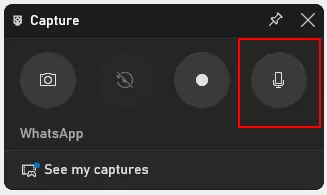 enable microphone