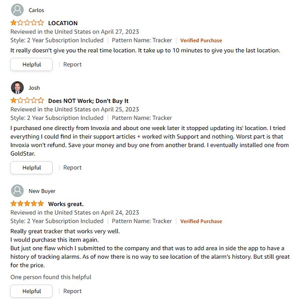 User's Review of Invoxia GPS Tracker