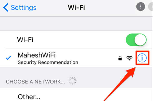 connect to same WiFi