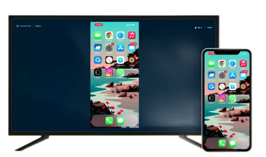 mirror phone to TV